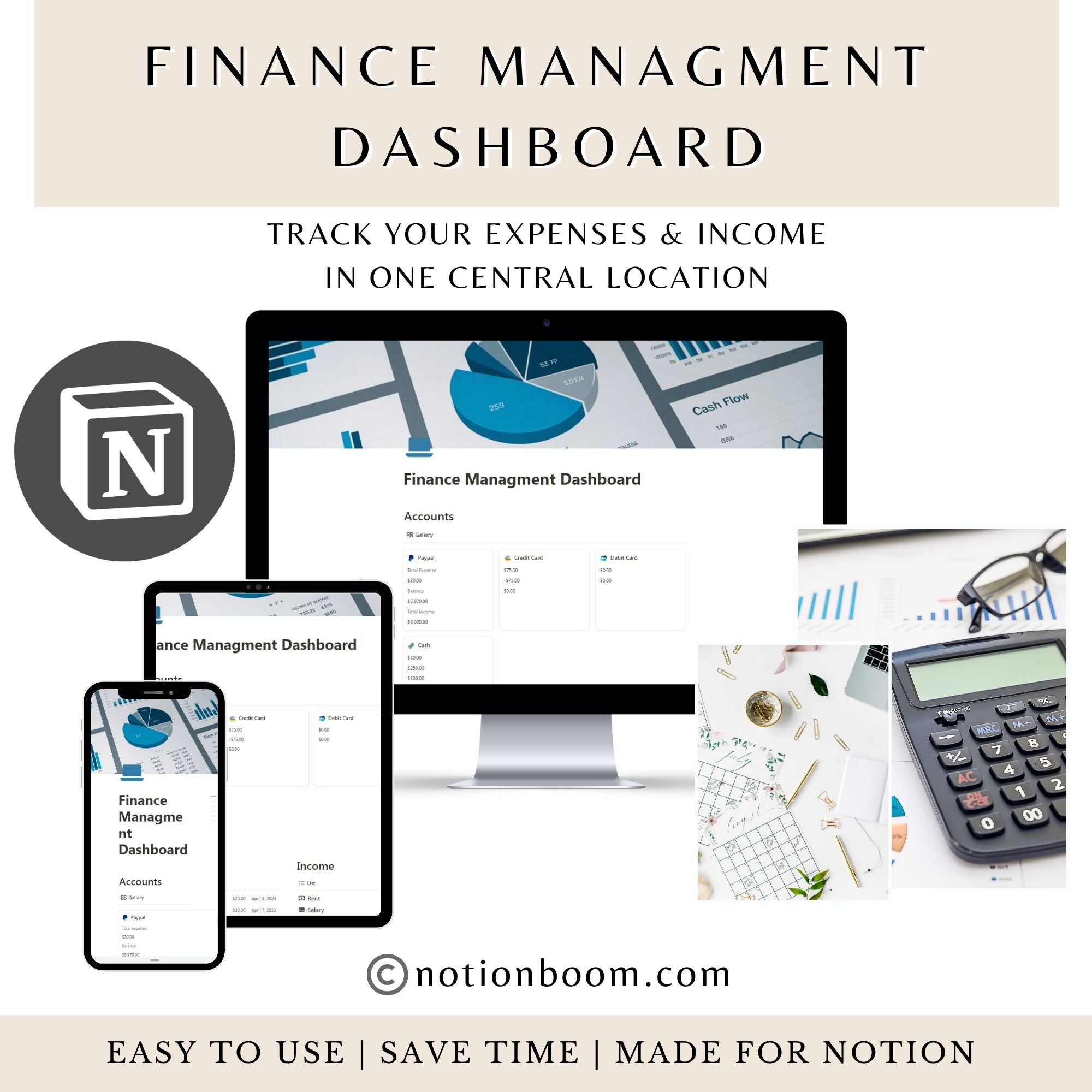 Finance Managment Dashboard